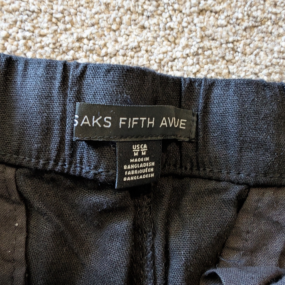 Saks Fifth Avenue Black Pants